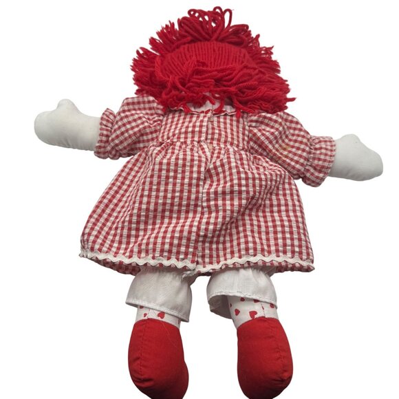 Vintage Johnny Gruelle Raggedy Ann Doll By Applause Special Valentines Day Ed. - Picture 3 of 6